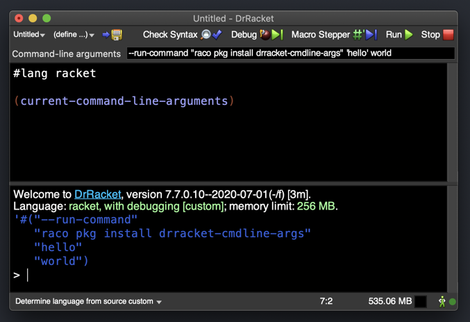 The screenshot of the plugin